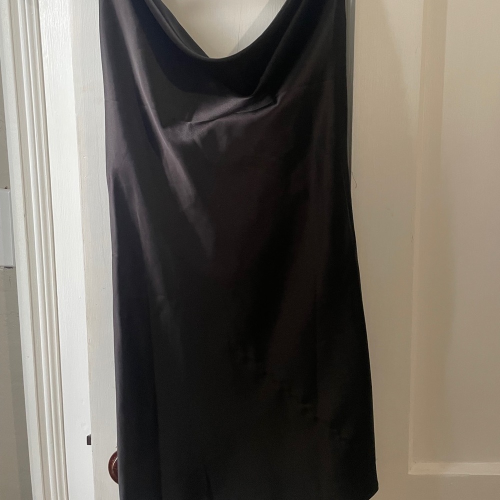 Little black dress.